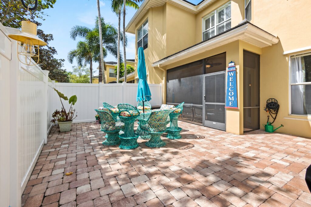 Port St Lucie Home for Sale, Back Patio area completely upgraded