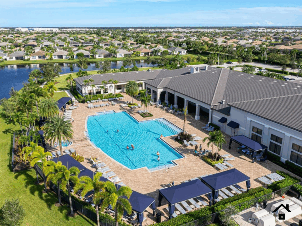 Example HOA community amenities by home builders in Port St. Lucie