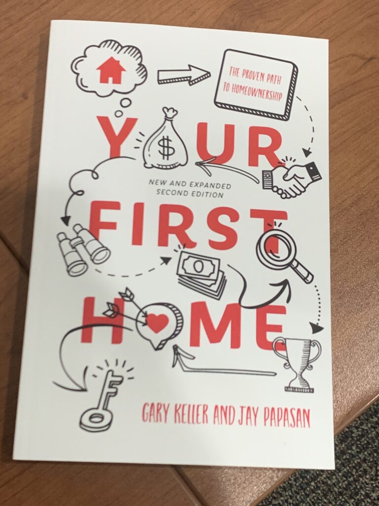 Cover of Your First Home Book by Gary Keller